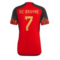 Belgia Kevin De Bruyne #7 Kotipaita MM-kisat 2022 Lyhythihainen